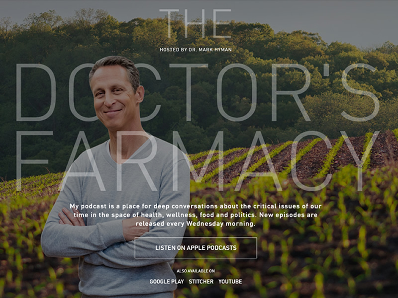 Dr. Mark Hyman's podcast is a place for deep conversations about the c...
