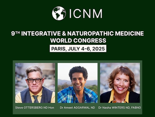 ICNM: 9th Integrative & Naturopathic Medicine World Congress, Paris, July 4-6, 2025