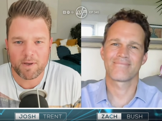 Josh Trent and Zach Bush in video podcast