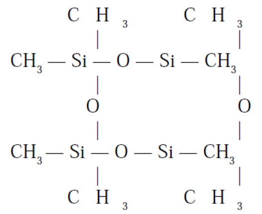 Polydimethylsiloxane chemical structure