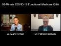 Dr. Mark Hyman and Dr. Patrick Hanaway on video call