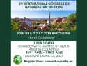 8th International Congress on Naturopathic Medicine (ICNM), July 5-7, 2024