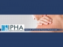 man holding his shoulder in pain with text: IPHA (Integrative Pain Healers Alliance)